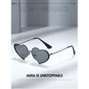 Metal Frame Sunglasses, Heart-shaped Sunglasses, Quirky Sunglasses, Street Style, Trendy Sunglasses
