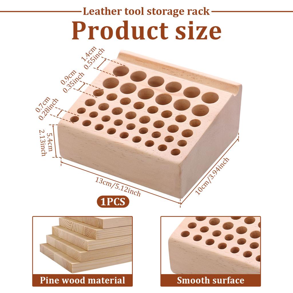 46/98 Holes Screwdriver Holder Wood Storage Rack Organizer For Scissors Screwdriver Wrench Pliers,Desk Top Tool Storage Rack
