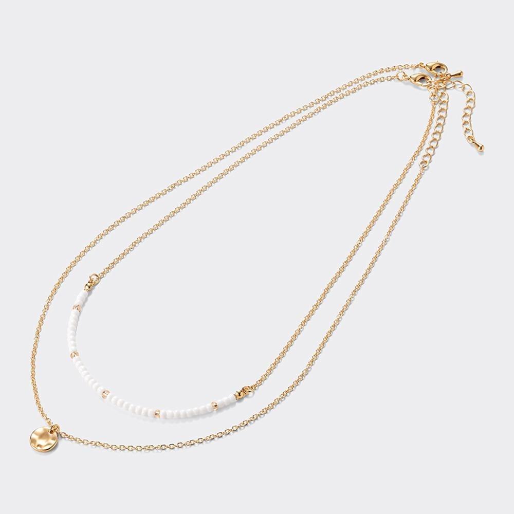 

Ожерелье Gu By Uniqlo из бисера и металлических монет