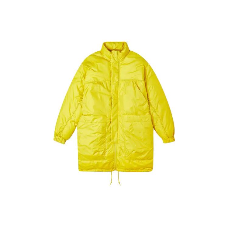 Converse Large Pocket Puffer Jacket Unisex Yellow (Unisex) Parka Coats 10021714 A03