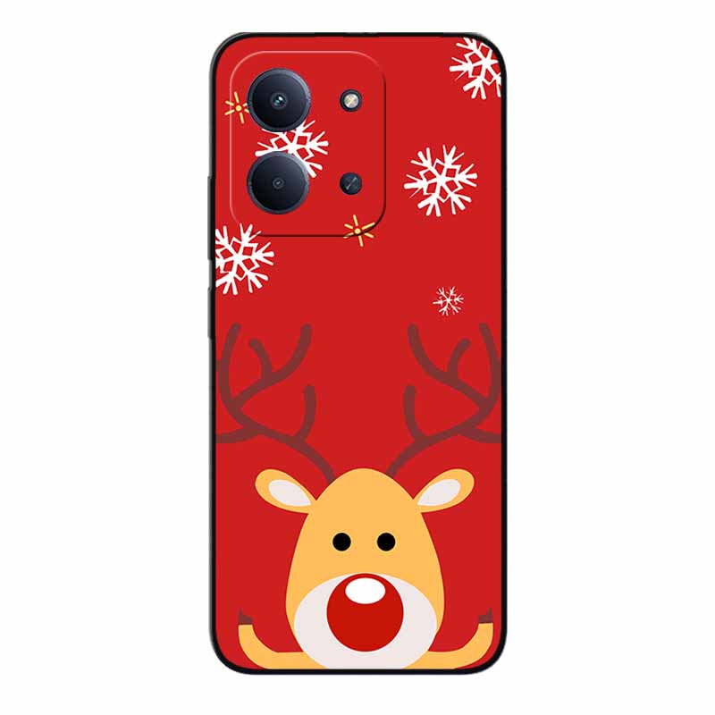 Christmas Phone Case For Redmi 15C 4G Global 171.5mm Case Black Silicone Bumper For Xiaomi Redmi15C 4G Cover 15C4G Cartoon Coque