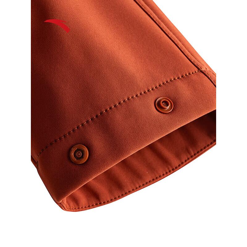 ANTA Men's Waterproof Windproof Warm Softshell Hooded Jacket