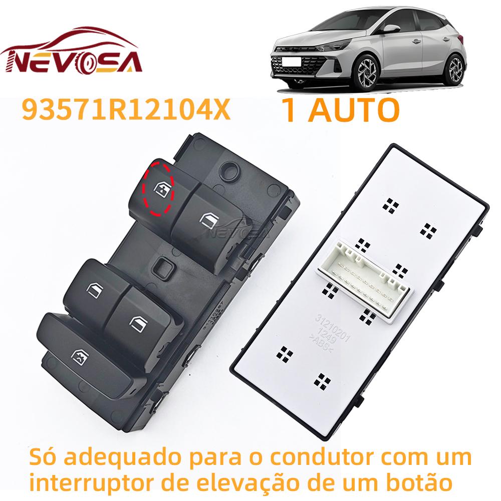 93571R12104X For Hyundai HB20   -2025 Electric Power Window Control Switch Glass Button 93571R14104X 93571-R1210 1 AUTO