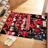 Manchester Customized Name Carpet Design for Foyer Decorate room Outdoor Balcony Antislip Carpet Anime Office Decor Best for Christmas
