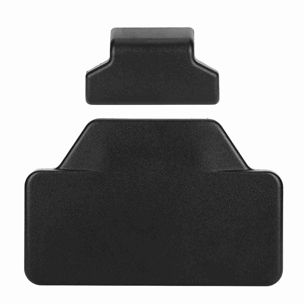 Rubber Rear Pad Saddlebag Trunk Passenger Backrest Accessory Fit for F800GS(Black)