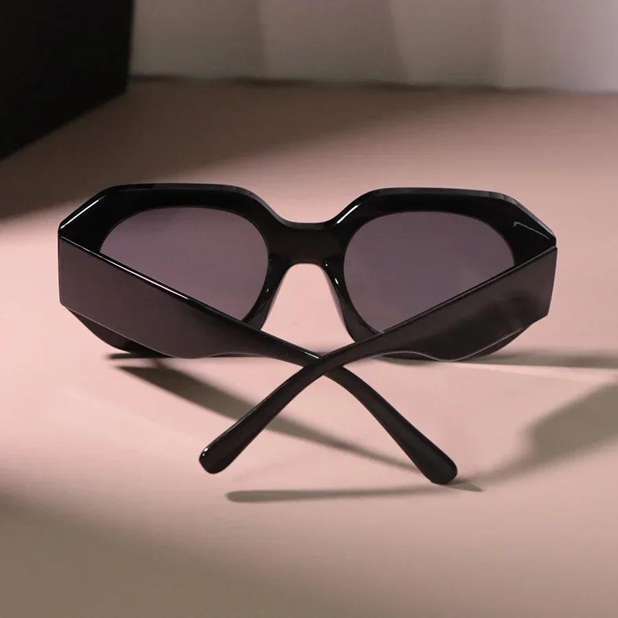 Vintage Oval Sunglasses Women Men Brand Retro Sun Glasses Female Male Mirror Punk Designer Outdoors Shades