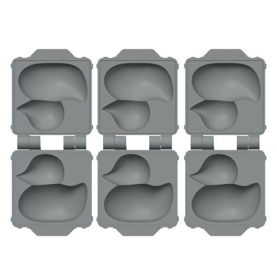 1/2/3Pcs Snow Duck Mold Maker Kids Mini Snowball Mold One-Hand Press Portable Small Snow Duck Toy