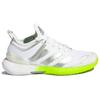 Adidas  Adizero Ubersonic 4 Tokyo - White Solar Yellow Women Sneakers Silver-Metallic FX1368