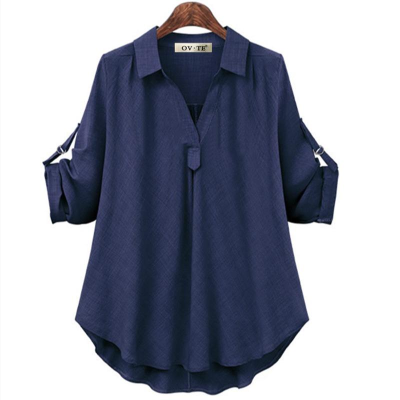 

Женская рубашка с коротким рукавом, большие размеры, свободные женские блузки, летние топы, желтые Femme, повседневная блузка для девочек, Blusas Oversize, короткие L синий