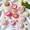 DIY Flowers Peony Silicone Candle Mold Handmade Aroma Plaster Resin Ornaments Molds Homemade Chocolate Candy Baking Mould