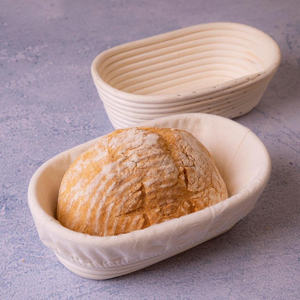 Bread Proofing Basket Sourdough Banneton Bread Baskets Natural Rattan Wicker Dough Proofing Bowls Home Bread Pastry Baking Tools