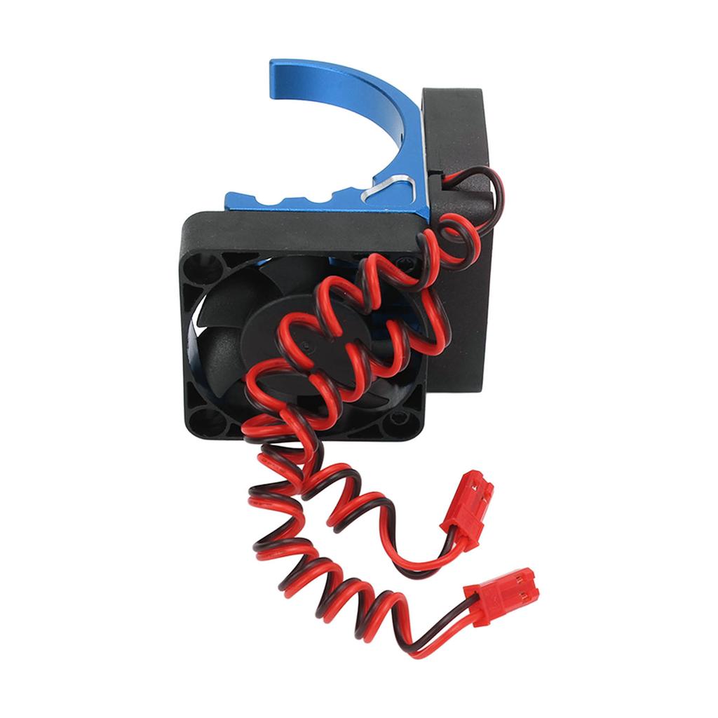 RC Brushless Motor Heatsink Professional Double RC Car Motor Cooling Fan for 1.65in Diameter Brushless Motor Blue