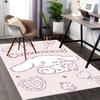Cinnamoroll Anime Cartoon Design Chair Mat - Non-Slip Carpet for Office, Home Decor, Living Room, Bedroom, Game Room, Dormitory Flooring Gift.E057