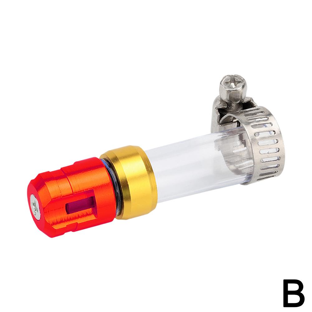 CNC Air Filter Drain Pipe Plug Z-2391 Alloy Head For Motorcycle Accessories CLICK Alloy Head Plug Universal Motorcycle