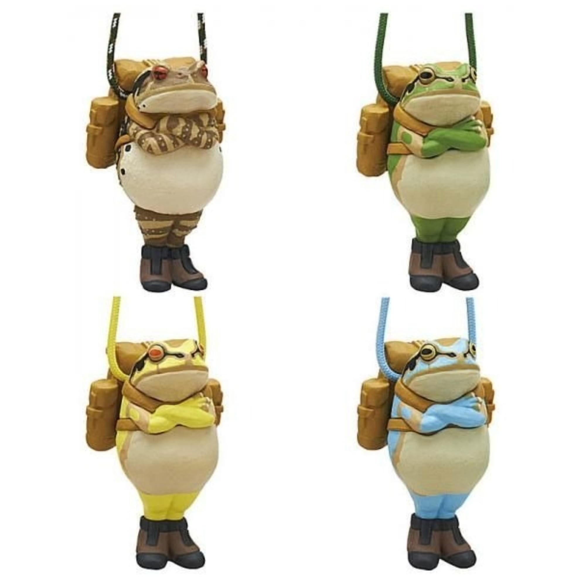 

Kitan Club Frog Forest Workshop Safe Return Strap 2 Complete Set of 4 Types Gacha Gacha Capsule Toy (Re-release) ×