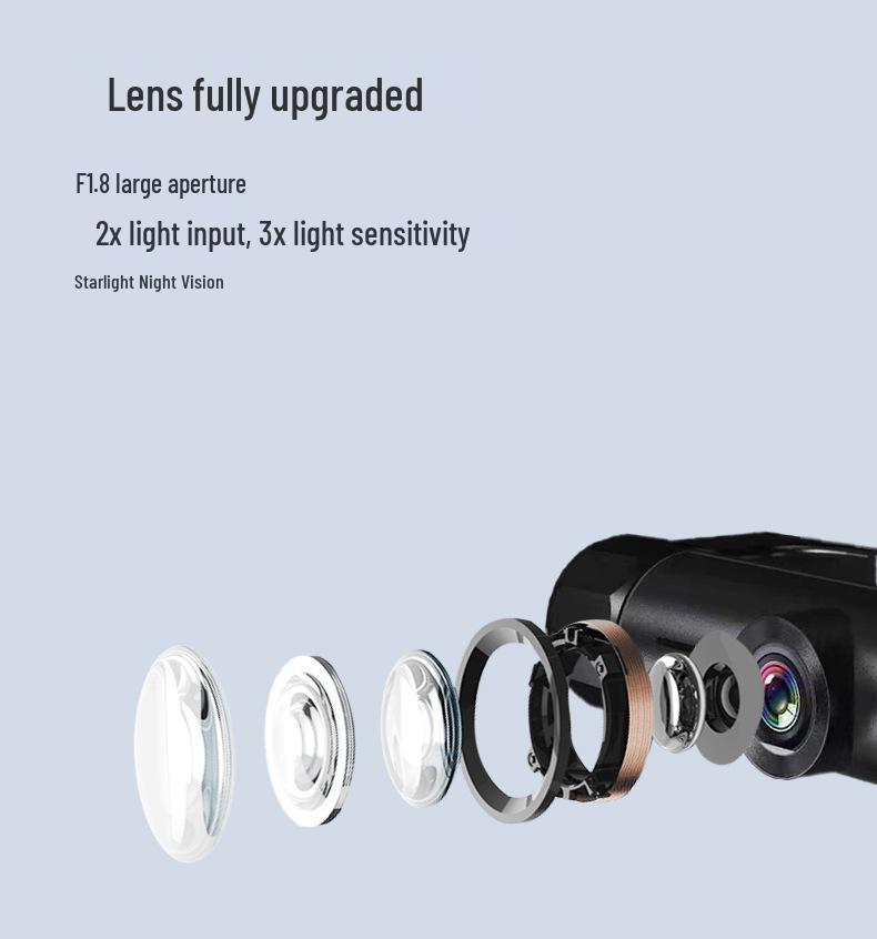 1080P HD WiFi Dash Cam with Universal Mobile Phone Connectivity and Gift Feature