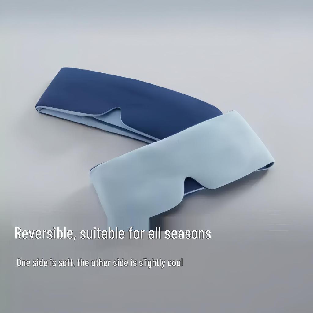 Planet Deep Sleep 2.0 Augenmaske: Lichtundurchlässig, Maschinenwaschbar, Milbenschutz, Antibakteriell, Atmungsaktiver und bequemer als Seide.