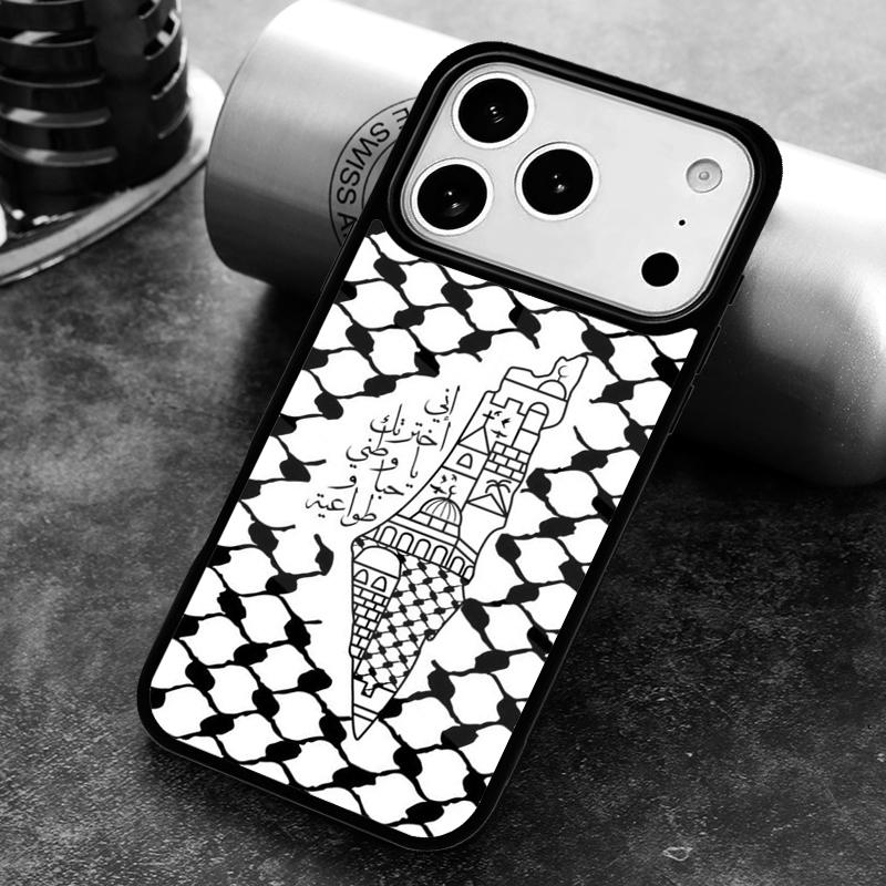 

P=alestine Flag Freedom Phone Case for iPhone 17 16 15 Pro Max Air 14 13 12 11 Plus Shockproof Capa Cover iPhone 12 Pro