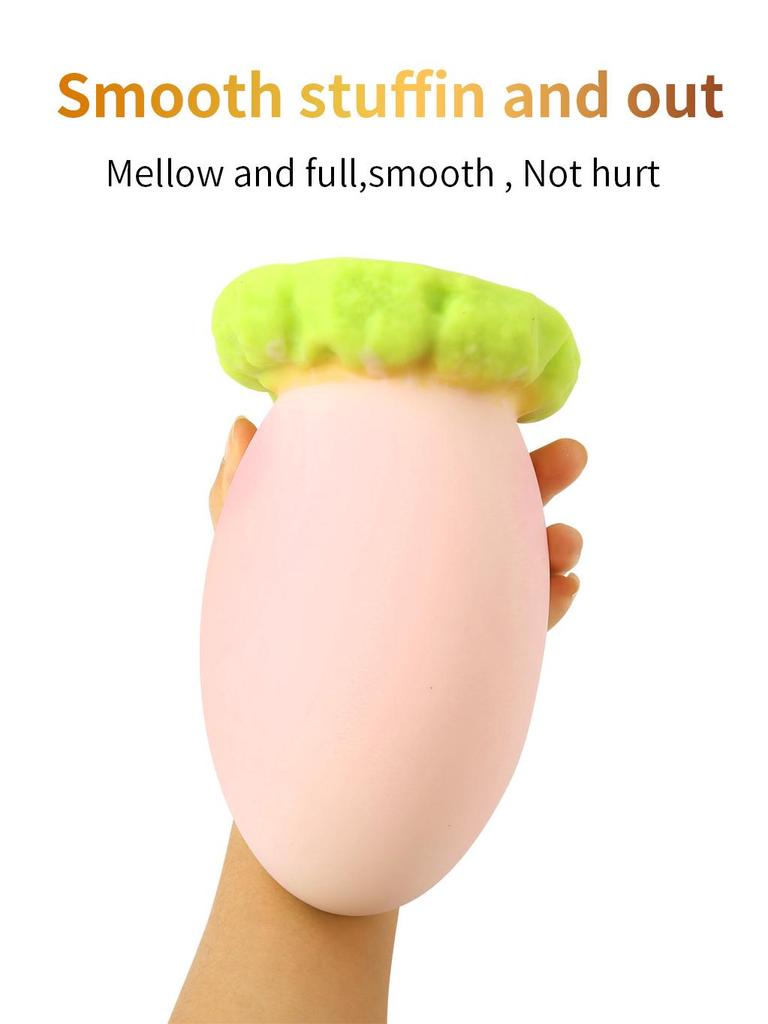 Colorful Silicone Dragon Egg Anal Plug & Vaginal Dilator