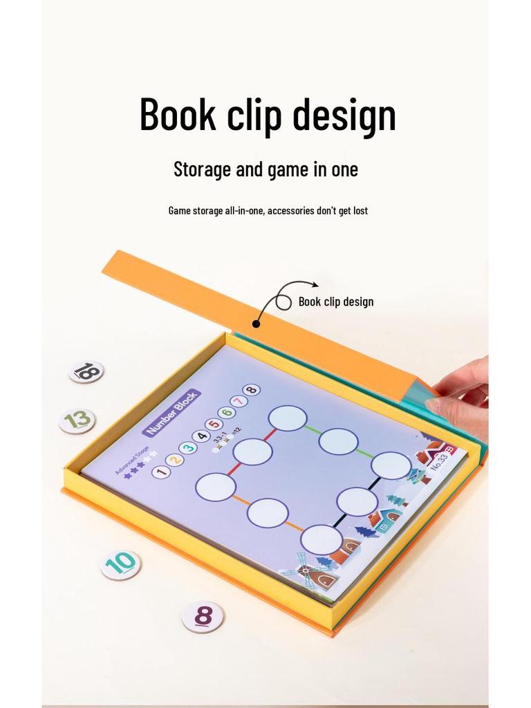 Mathematical Logic Puzzle: Montessori Addition & Subtraction Teaching Aid