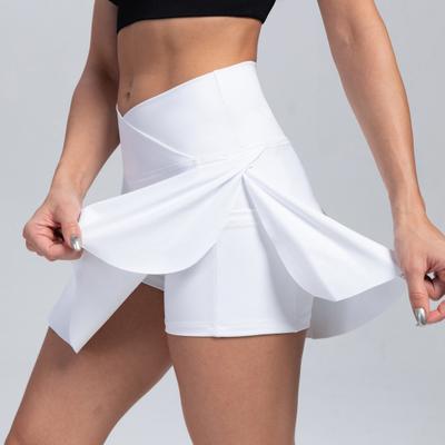 Women Tennis Skirt with Pocket High Waisted Golf Skort Summer Casual Athletic Sports Running Pickleball Workout Skirt with Inner Shorts