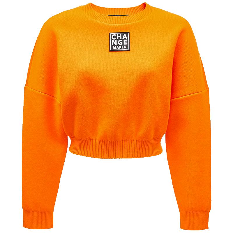 

VEROMODA Women s Round Neck Long Sleeve Knitted Sweater L