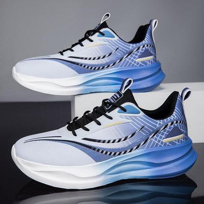 Herren Sneaker Schnürer Dämpfung Rutschfest Abriebfest Outdoor Marathon Sportschuhe Laufen Freizeitschuhe für Herren
