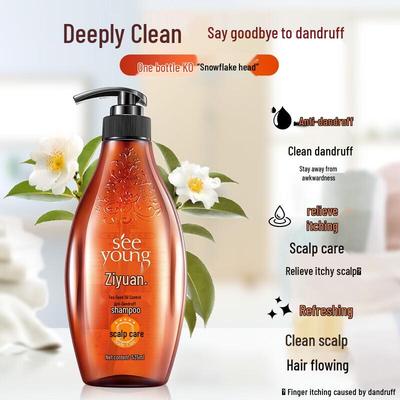 Ziyuan Tea Seed Oil Control Anti-Dandruff Shampoo