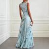 2026 European V-neck Casual Party Dress - INS Vacation Style