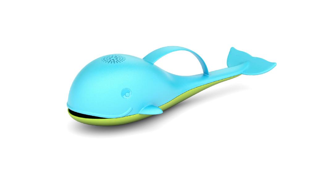 BiBio whale water toy - turquoise