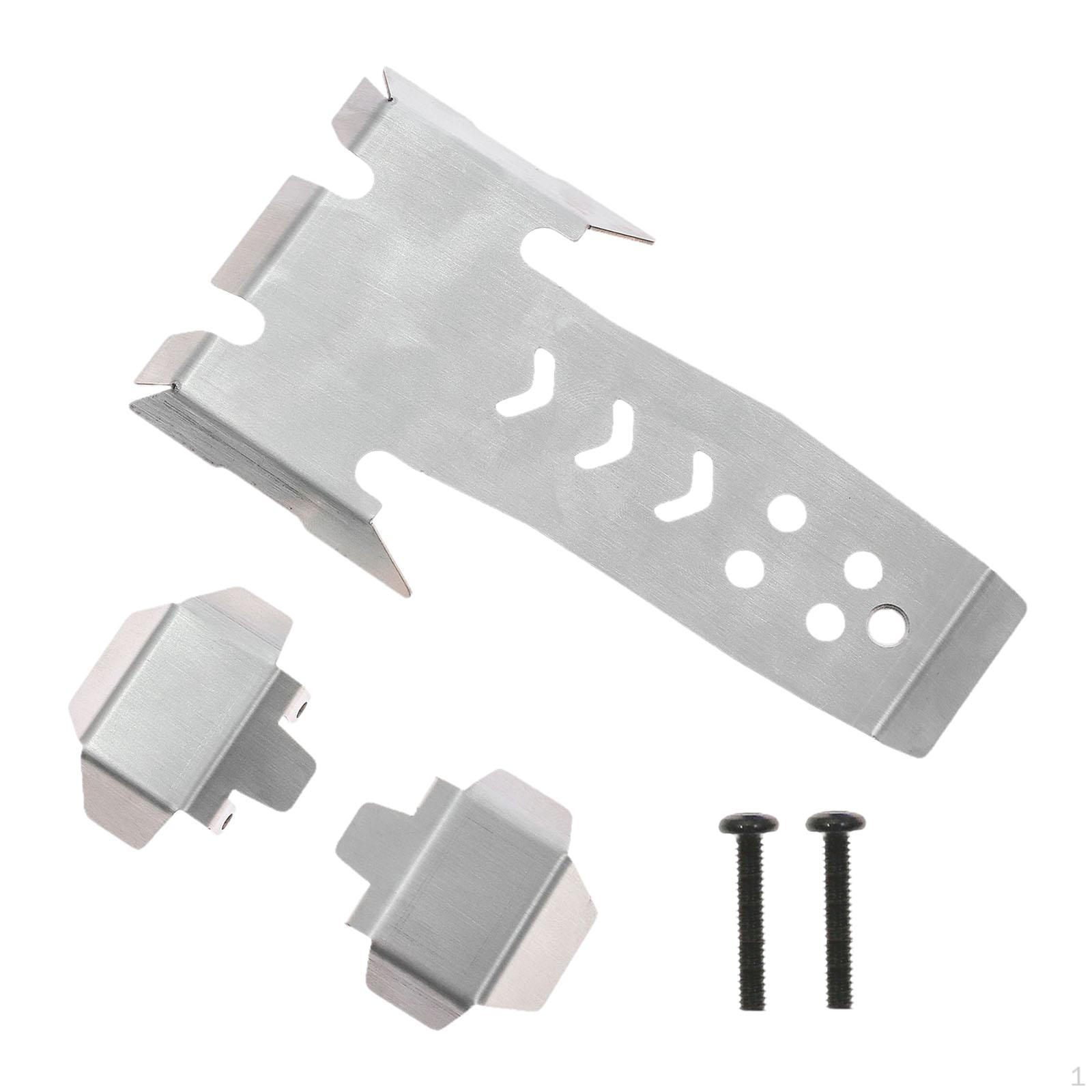 

1/10 RC Car Chassis Armor Protector Protective Plate Accessories Direct Replaces Easy to Install