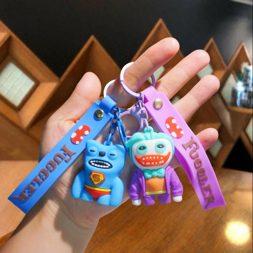 New Monster Sprout PVC Keychain Pendant - Soft Rubber Blind Box Gift