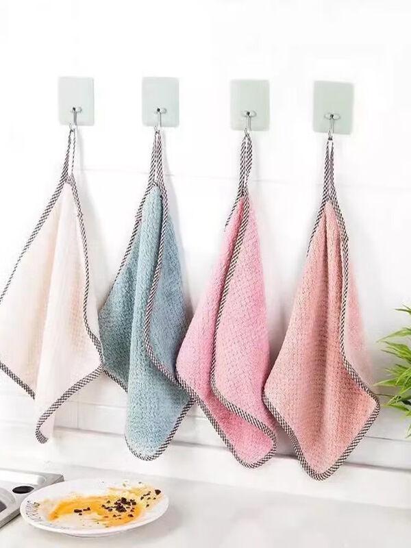 Bei Yi Pin Thick Coral Fleece Hanging Dishcloths (2-Pack)