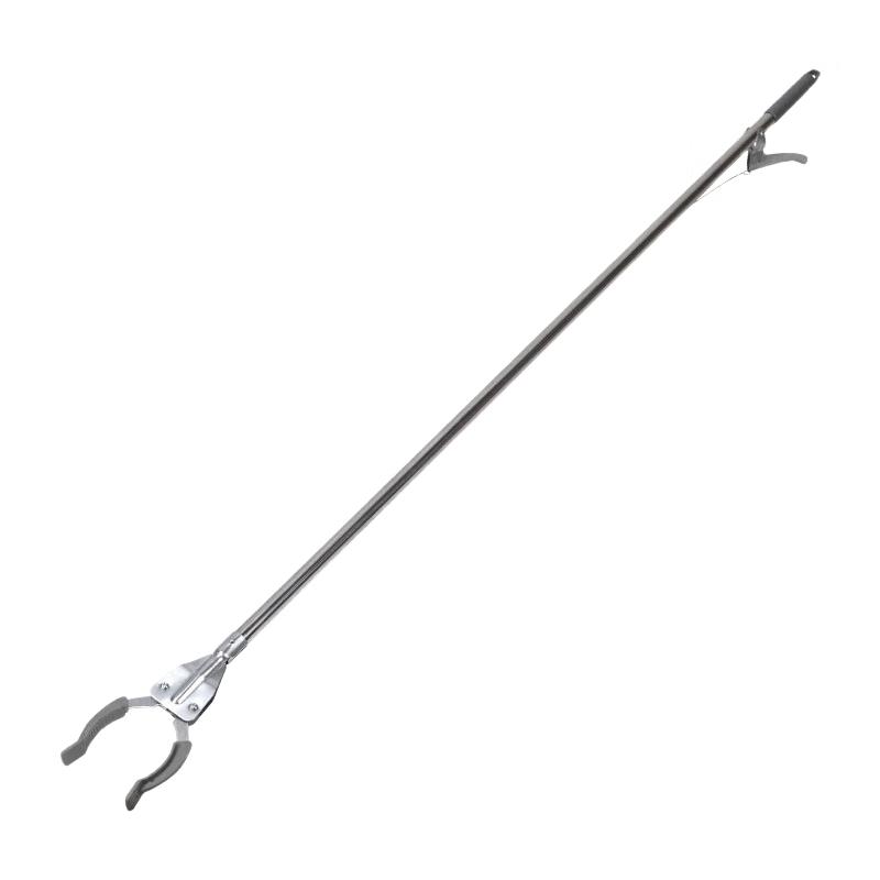 Long-Handle Stainless Steel Trash Picker