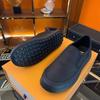 2026 New Men's Shoes Ice Silk Mens Loafers Fashion Sneakers Platform Soled Men's Trendy Versatile Casual Breathable Board Shoes