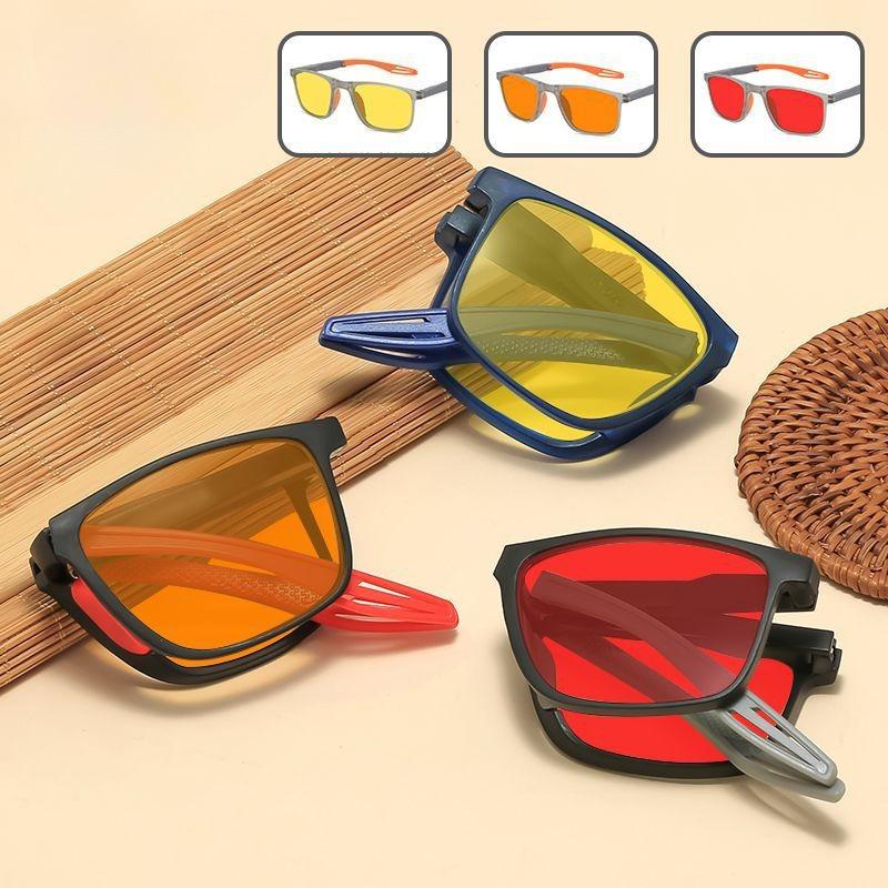 Blue Light Blocking Glasses for Men Women UV400 Protection Anti Fatigue Gaming Computer Glasses Yellow Lens