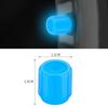 10PCS Luminous Valve Caps Fluorescent Red Night Glowing Car Motorcycle Bicycle Wheel Styling Tyre Hub Universal Cap Decor