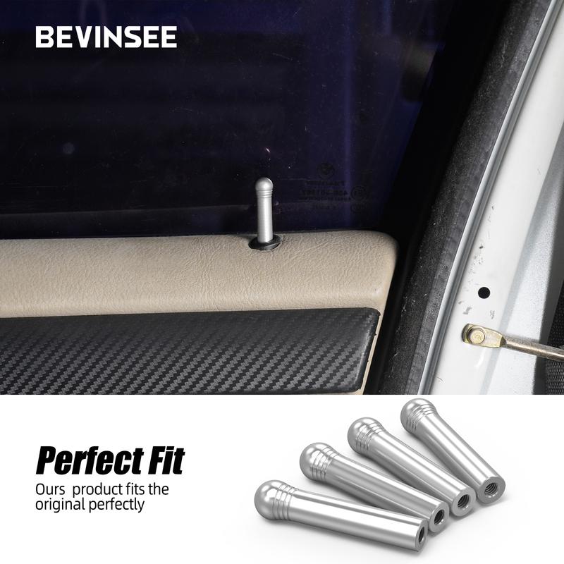 Aluminum Car Door Lock Knobs Buttons for BMW E90 E46 E39 E60 E92 E93 E91 X5 E53 E70 Z4 E85/E86 325i 328i 330i 525i 528i 530i