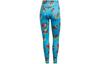 adidas Ivy Park Printed Tights Crystal AOP/Shock Cyan HM5580