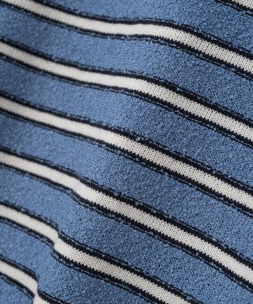 MILLO ARCHIVE Farnen Half Collar Knit [Mid Blue]