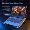 Ollymurs RGB Aluminum Gaming Laptop Cooler Stand