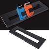 Professional Aluminum Alloy Effect Pedal Organizer Board Light Weight Guitar Pedal Mounting Board For Guitar Effects