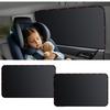 ZATOOTO Car Window Shade For Baby Car Privacy Shades Full Blackout Car Window Covers For Back Window Magnetic Side Window Shade Universal Cool Down