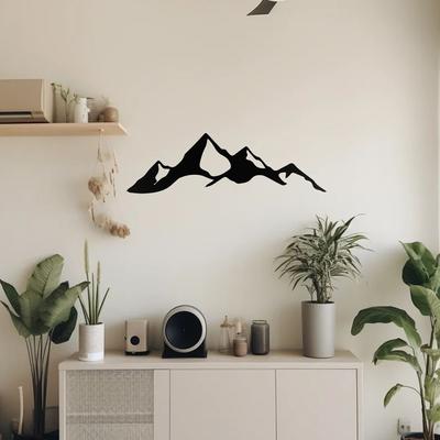 Denali Mountain Metal Wall Art – Durable, Rust-Free Aluminum Composite, Stylish Indoor & Outdoor Wall Decor for Elegant Spaces