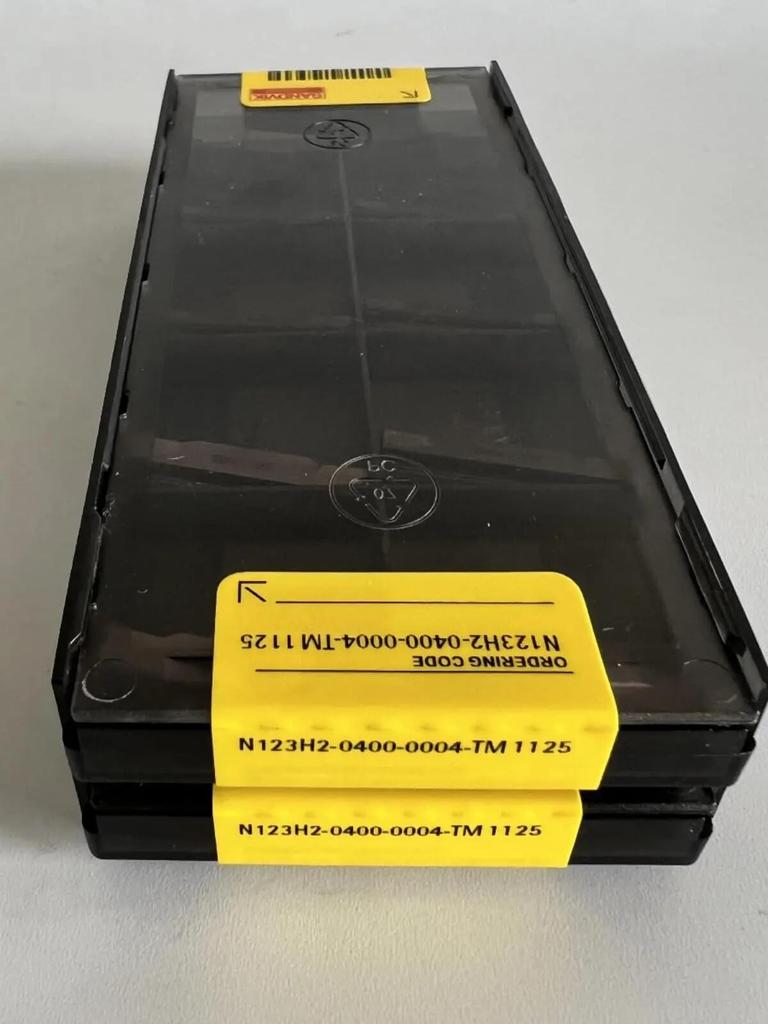 Original Sandvik / N123H2-0400-0004-TM 1125  / CNC Lathe Carbide Blade 10 PCS