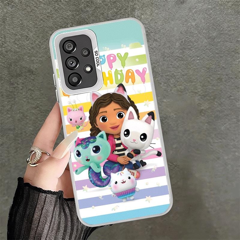 

G-Gabbys Dollhouse Cartoon Soft Phone Case for Samsung A17 A16 A15 A14 A13 A57 A56 A55 A54 A53 A37 A36 A35 A34 A33 A26 A25 A24 A Samsung A13