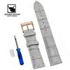 Cowhide Genuine Leather Watch Strap 12/14/16/18/20/22/24 mm Watch Pin buckle Band Soft Wrist Watchband Bracelet + Tool