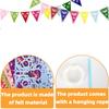 WTEMPO Cinco De Mayo/Mexican Party Banners Carnival Event Decor Día De Muertos Indoor Outdoor Cultural Activity Supplies Day of The Dead Hanging Flags
