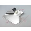 Stainless Steel Chip Scoop Food French Fries Popcorn Shovel Fry Scoop Bagger Single / Double Handle