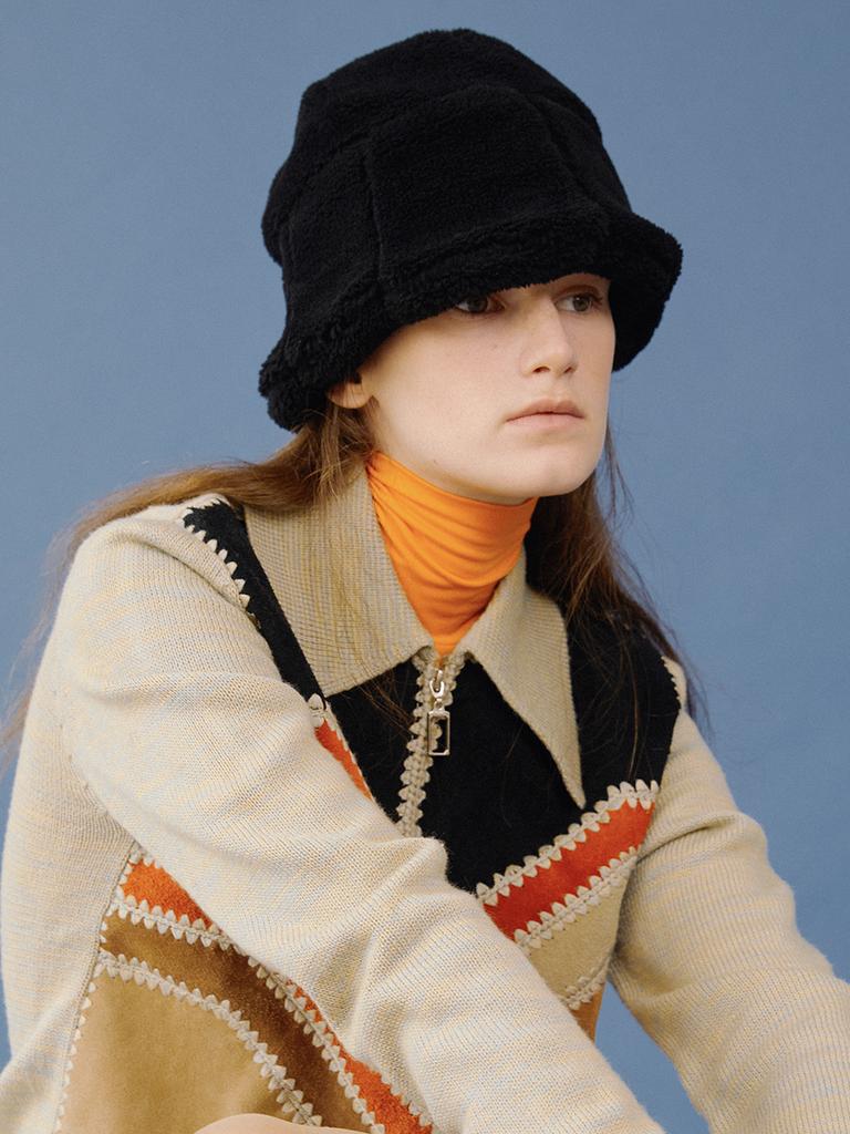 Eosseomnijeu Mushroom Hat_Black